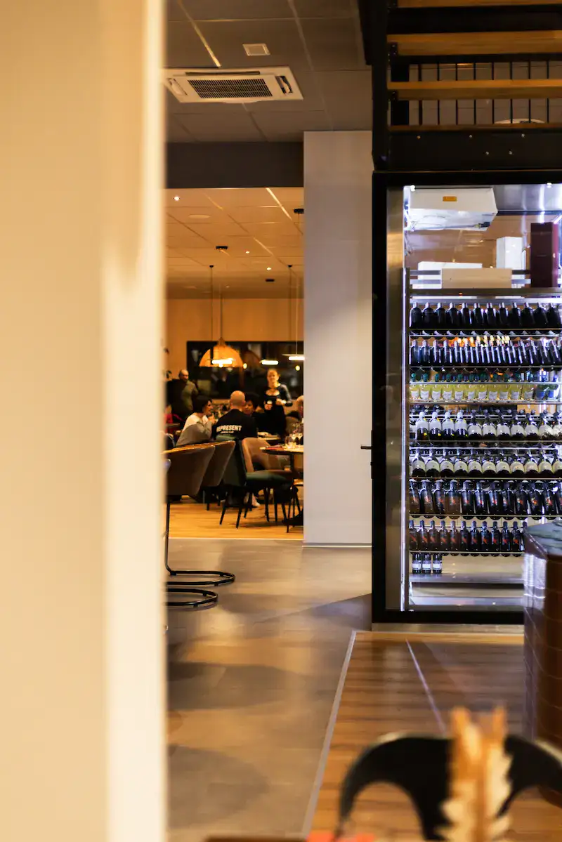 Ambiance intérieure du restaurant Terra Brasil à Sierre